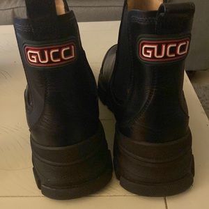 I am selling my Gucci rubber base boots size 12
